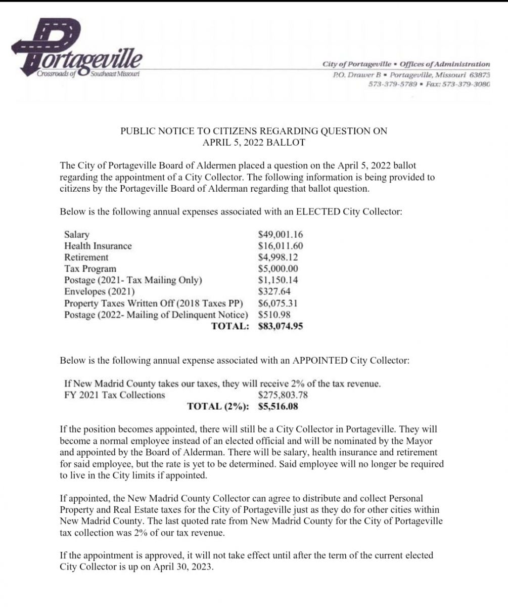 Public Notice 04052022 Ballot